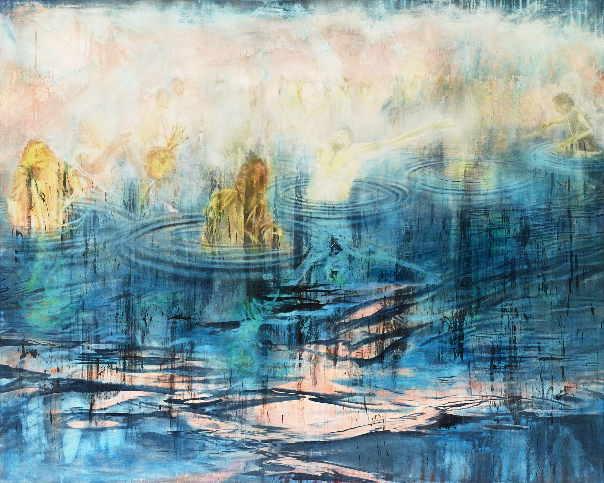 Gaia 2011, Öl auf Leinwand 200x250 cm
